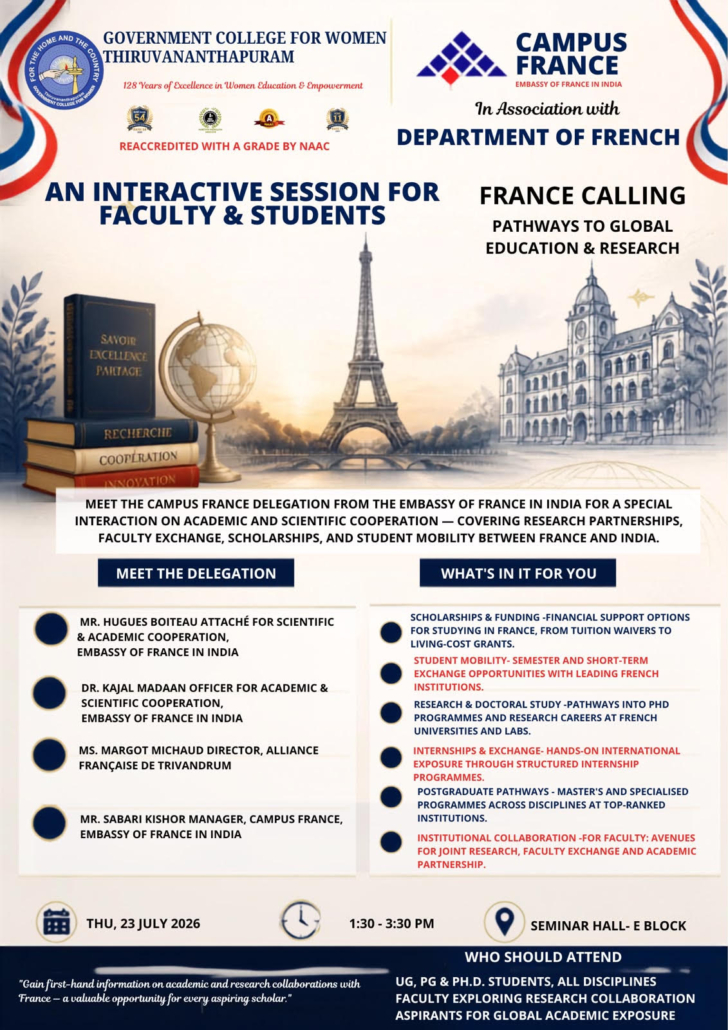 DEPT OF FRENCH